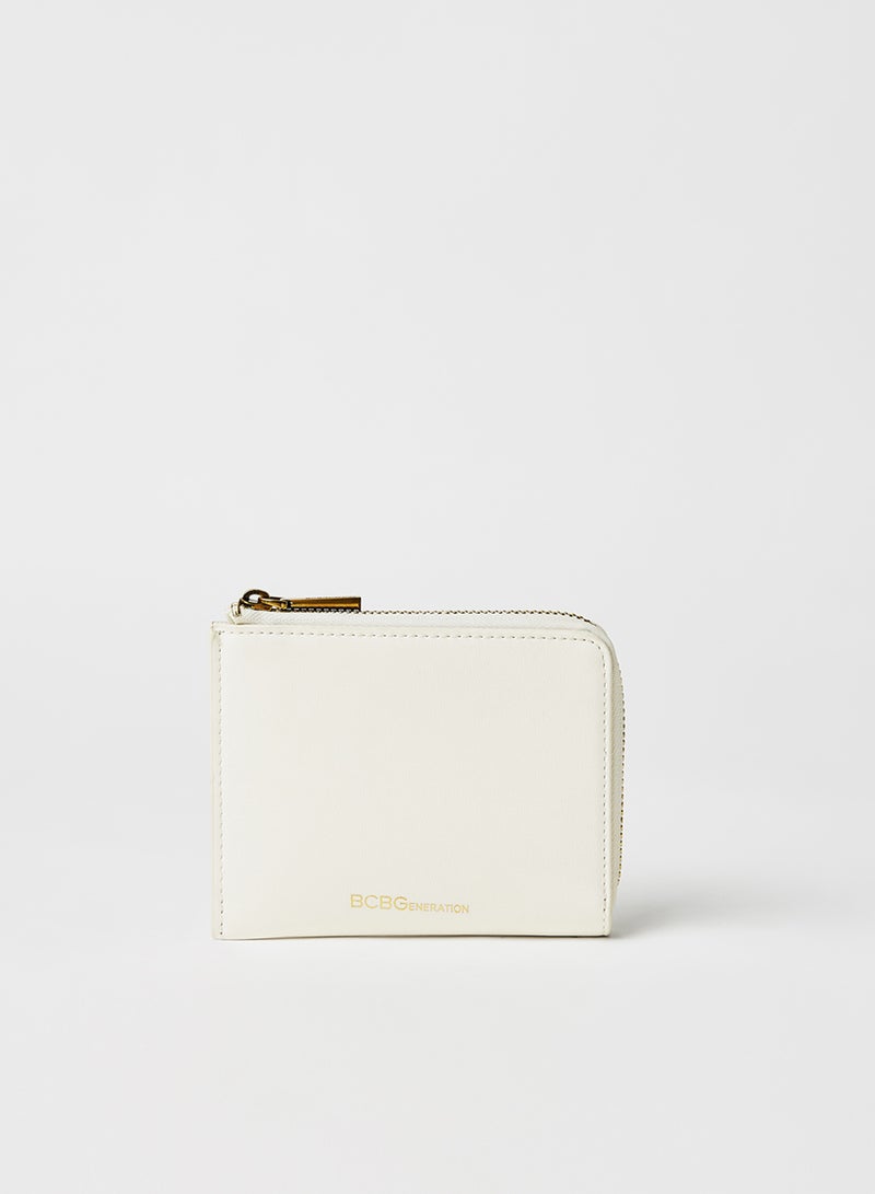 BCBGeneration Faux Leather Card Holder white - Image 1