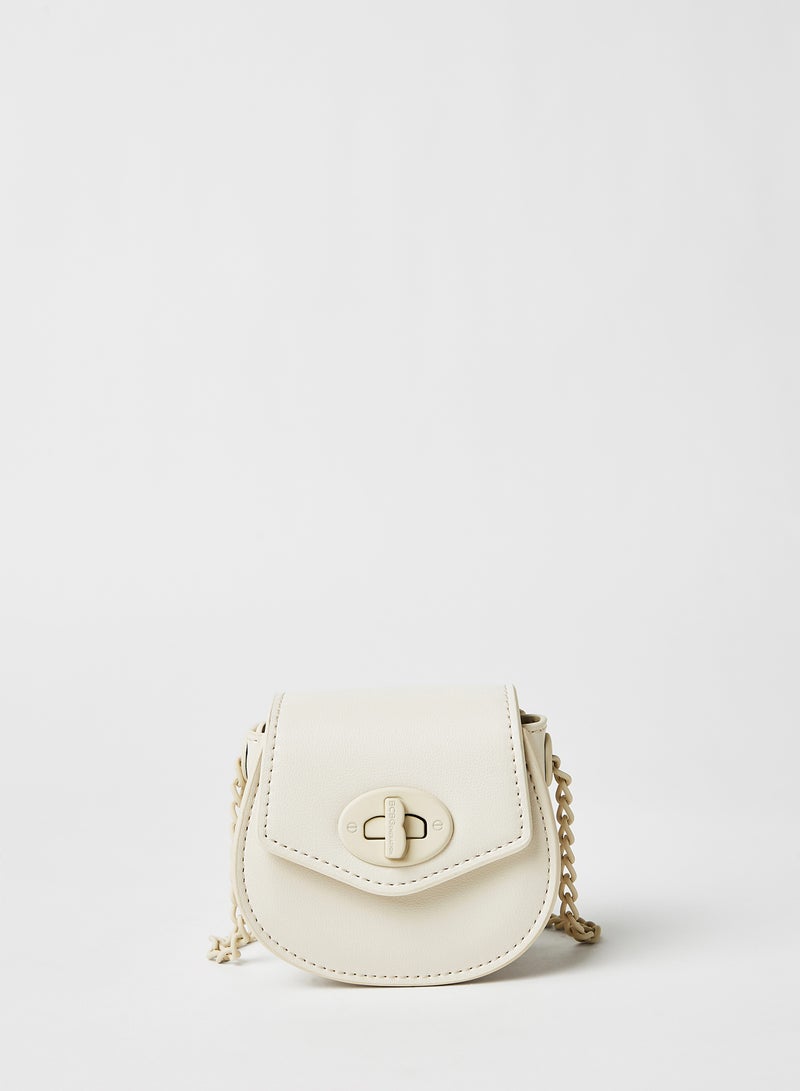 BCBGeneration Micro Crossbody Bag White - Image 1