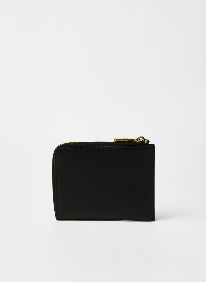 BCBGeneration Faux Leather Card Holder Black - Image 2