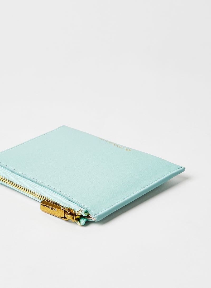 BCBGeneration Faux Leather Card Holder Turquoise - Image 3