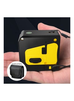 Generic Portable 2 Line High-Precision Laser Level Tool Yellow/Black  - Image 3