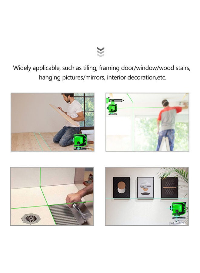 Generic - 12 Lines Laser Level Tool Multicolour - Image 1