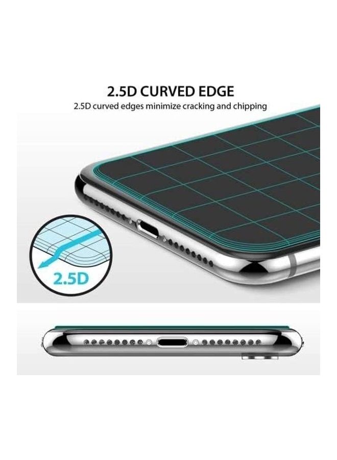 ICS 5D Screen Protector Tempered Glass for Apple iPhone 11 Pro Max Black/Clear - Image 2