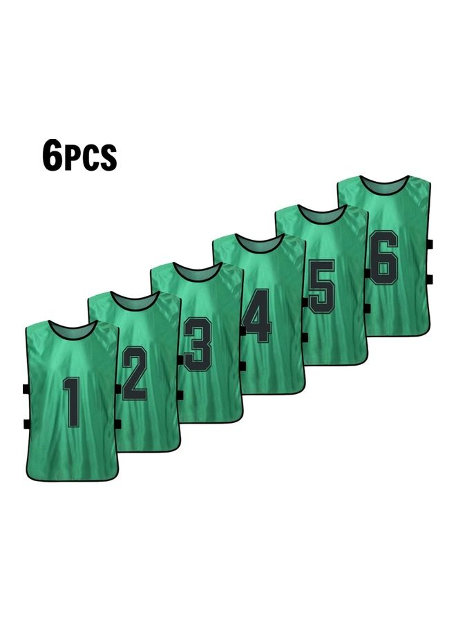 Generic 6-Piece Children's Double-Sided Printing Number 1-6 Division Vest - Image 1