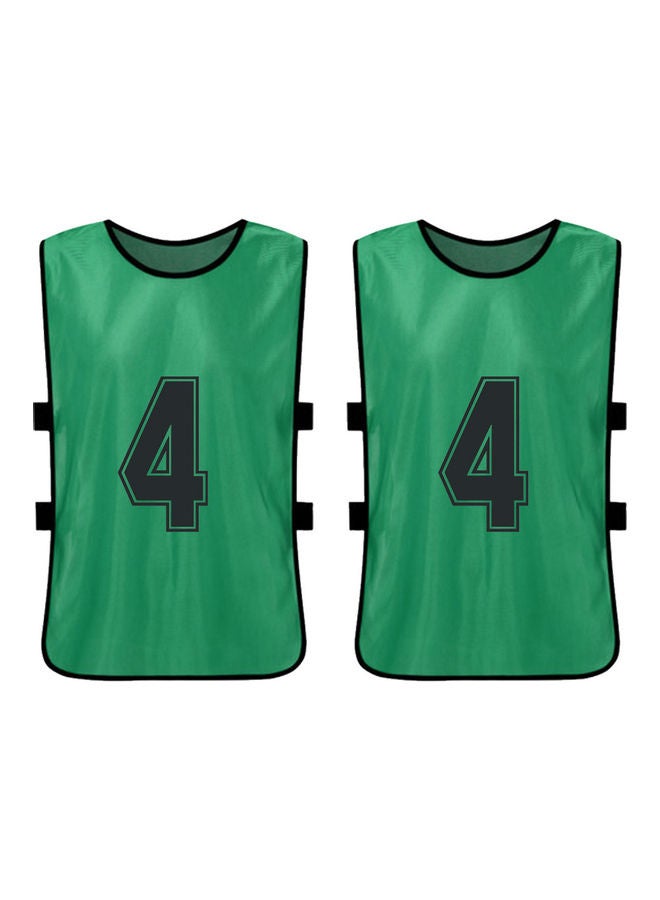 Generic 6-Piece Children's Double-Sided Printing Number 1-6 Division Vest - Image 3