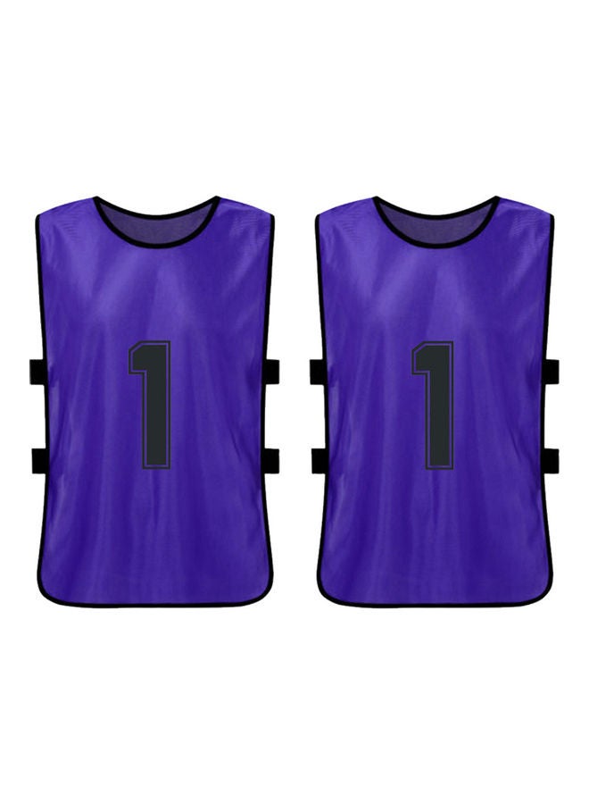 Generic 12-Piece Adult Style Double-Sided Printing Number 1-12 Team Vest - Image 5