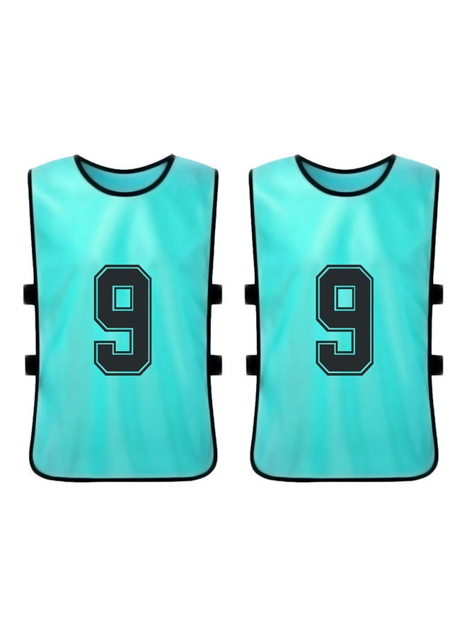 Generic 12-Piece Children's Double-Sided Printing Number 1-12 Team Vest - Image 2