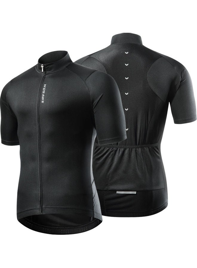 WOSAWE Men Short Sleeve Cycling Jersey  - Image 1