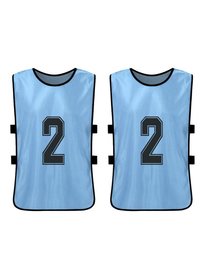 Generic 6-Piece Children's Double-Sided Printing Number 1-6 Division Vest - Image 3