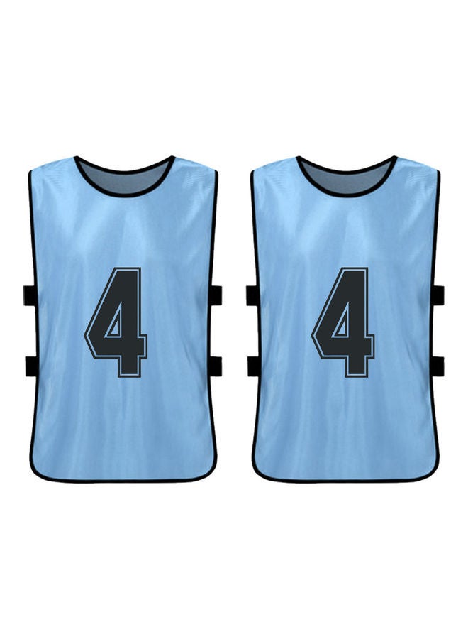 Generic 6-Piece Children's Double-Sided Printing Number 1-6 Division Vest - Image 2