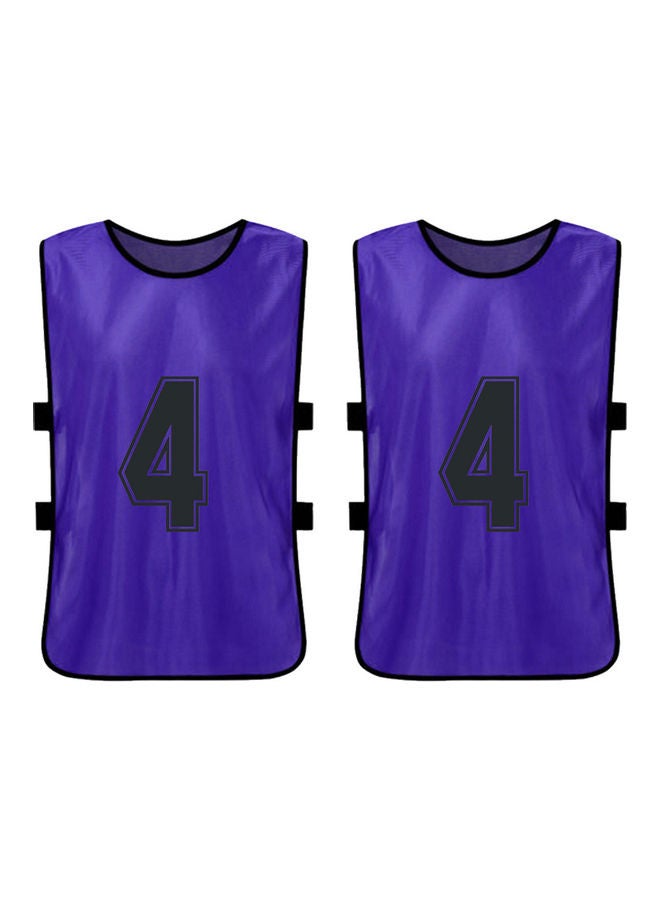 Generic 12-Piece Children's Double-Sided Printing Number 1-12 Team Vest - Image 2