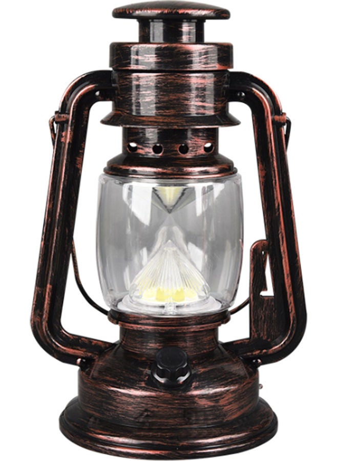 Generic Retro Barn Lantern Outdoor Portable Tent Lamp Multicolour 
