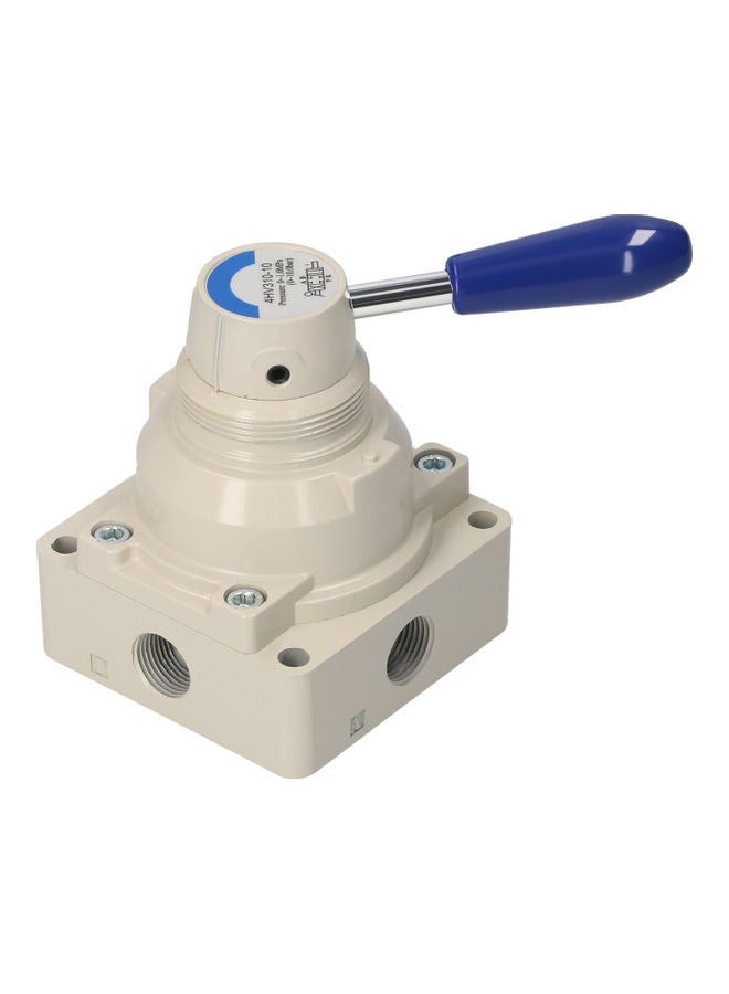 KKmoon 4HV310-10 Rotary Lever Air Flow Control Valve Beige - Image 1
