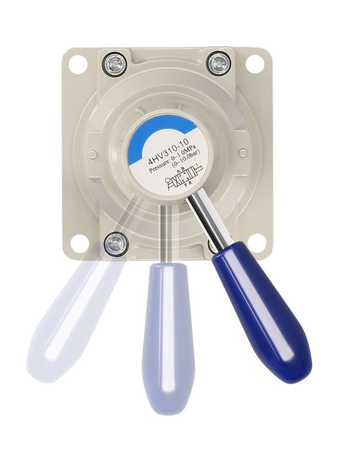 KKmoon 4HV310-10 Rotary Lever Air Flow Control Valve Beige - Image 2