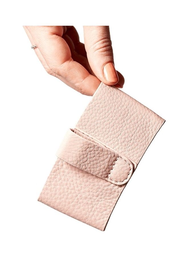 Creative Leather Crafted Drink Sleeve For Camino Cup Pink