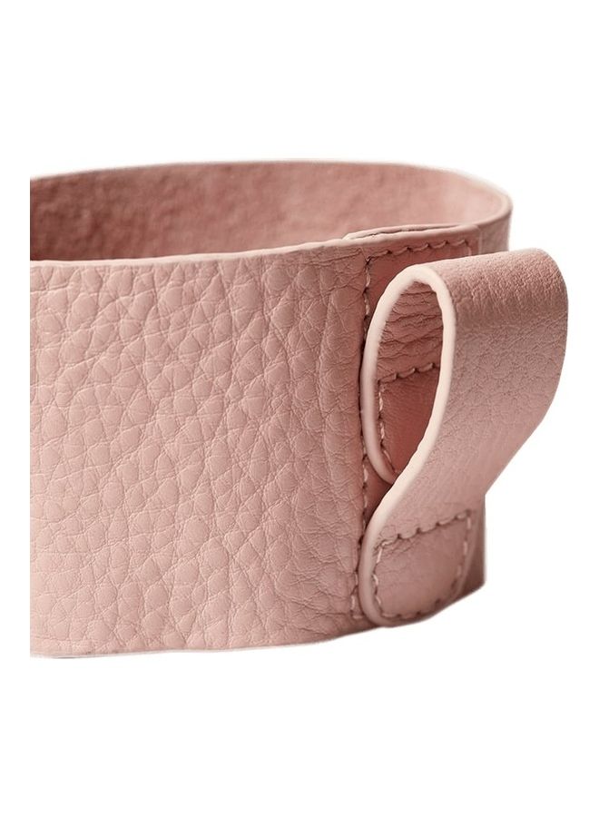 Creative Leather Crafted Drink Sleeve For Camino Cup Pink
