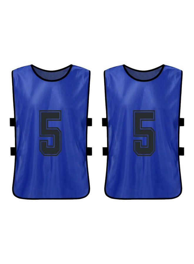 Generic 12-Piece Children's Double-Sided Printing Number 1-12 Team Vest - Image 3