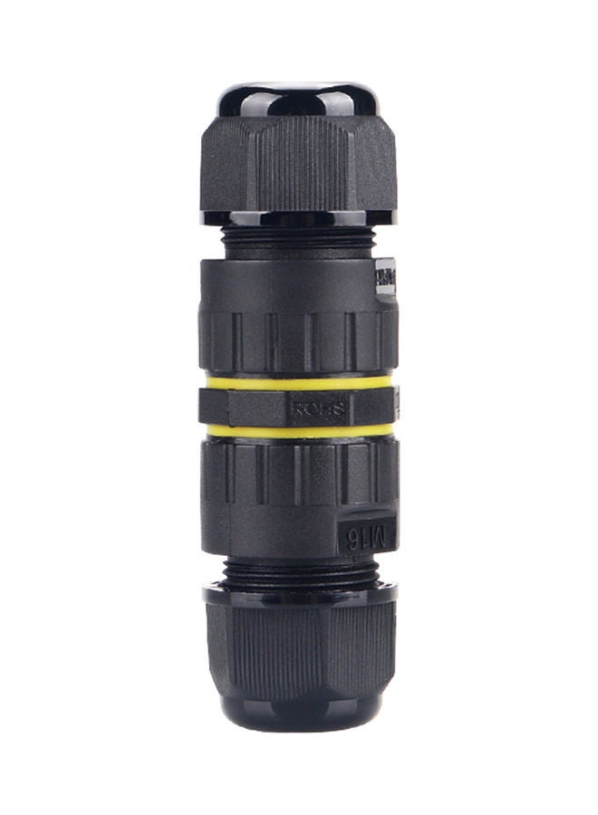 Generic 3-Pin Outdoor Lighting Cable Connector Black  - Image 4