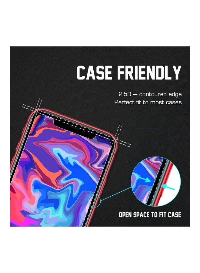 ICS 2-Piece Screen Protector Tempered Glass for Apple iPhone 11 Pro Max Clear - Image 2