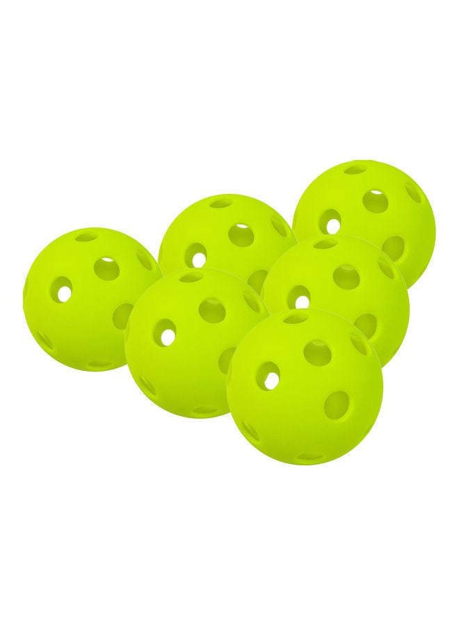 Generic 6-Piece Pickleballs with Holes  - Image 3