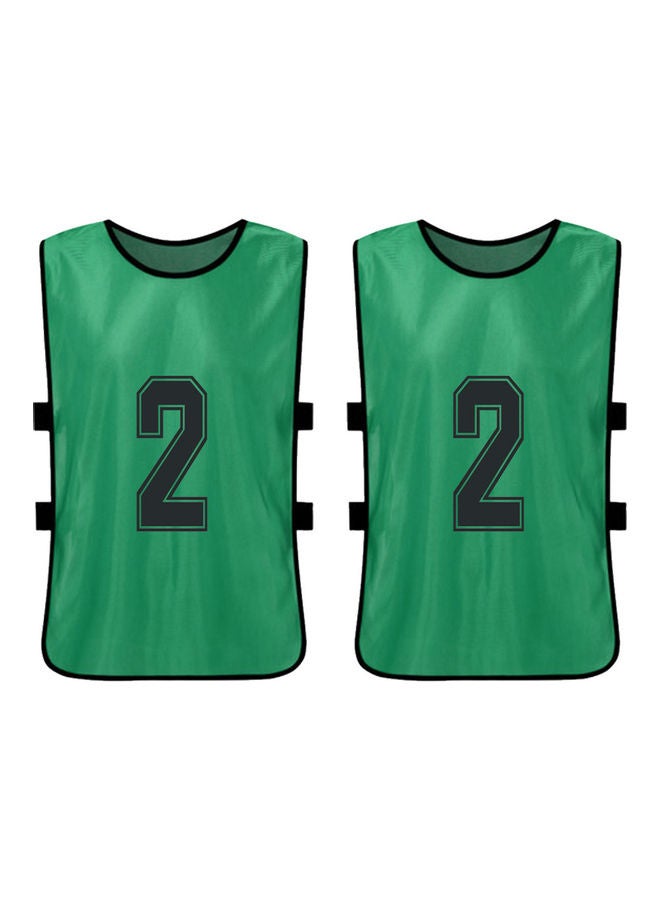 Generic 12-Piece Children's Double-Sided Printing Number 1-12 Team Vest - Image 2