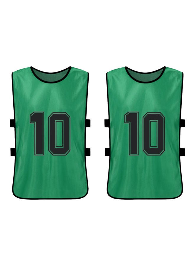 Generic 12-Piece Children's Double-Sided Printing Number 1-12 Team Vest - Image 3