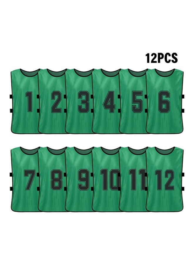 Generic 12-Piece Children's Double-Sided Printing Number 1-12 Team Vest - Image 4