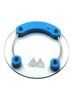 AGD Digital Weighing Scale Clear/Blue 30 x 30cm 