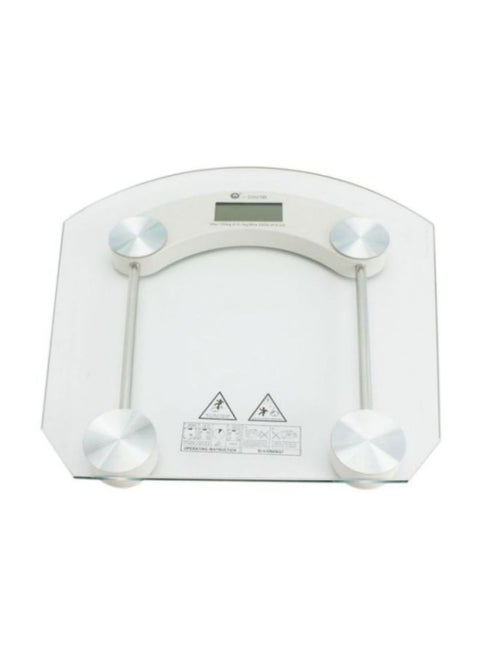 Digital Weighing Scale Clear 30 x 30cm