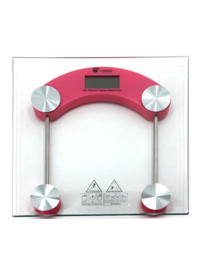 AGD - Digital Weighing Scale Multicolour 30 x 30cm - Image 1