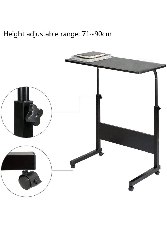 Cool Baby - Adjustable Table with Rolling Wheels Black - Image 1