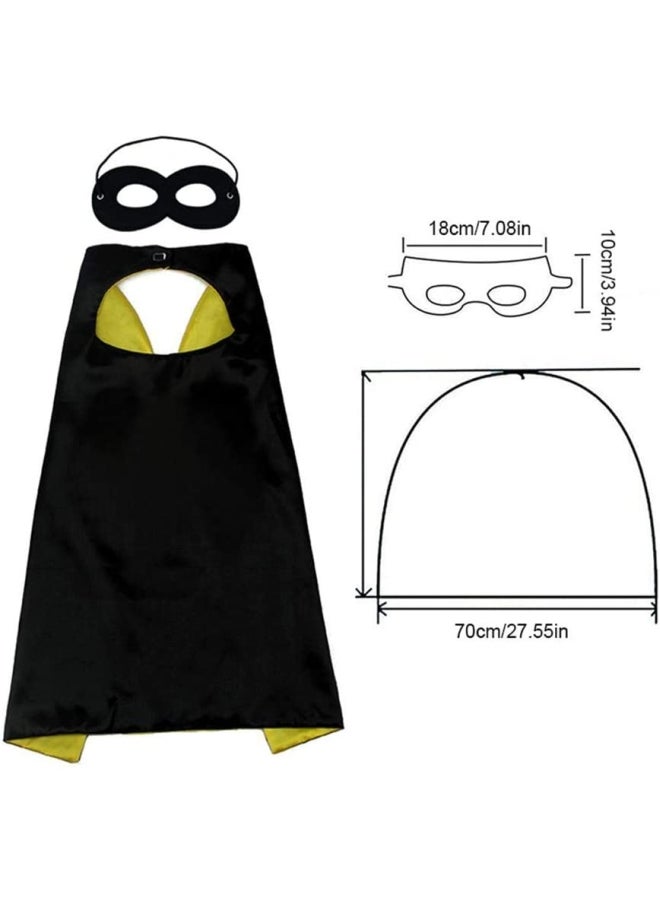 XiuWoo 6-Piece Character Costume Cape And Mask Set - Image 2