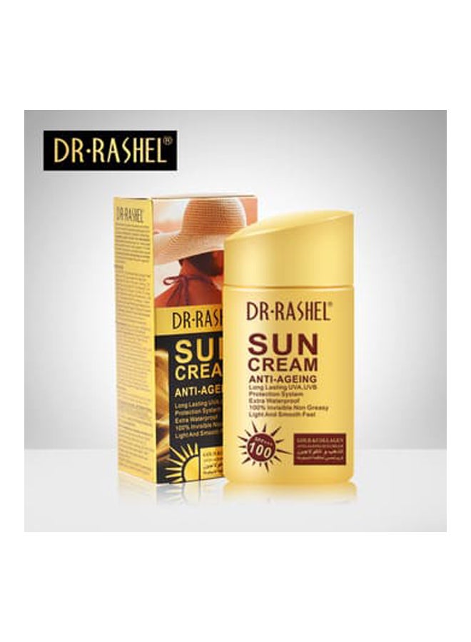 DR. RASHEL Gold Collagen Sun Cream Spf100 Multicolour 80grams - Image 2