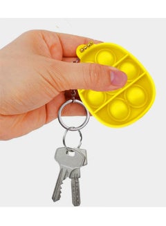 Generic Mini Push Pop It Bubble Sensory Fidget Toy Keychain 10x10x2cm  - Image 2