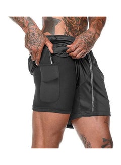 2-In-1 Workout Running Shorts