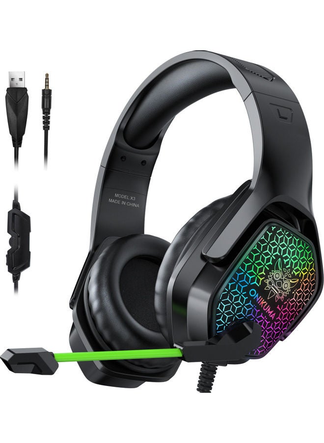 onikuma Wired Headset With Microphone  - Image 1