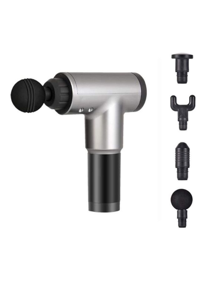 Electric Muscle Facial Massage Gun With 4 Heads - Image 1