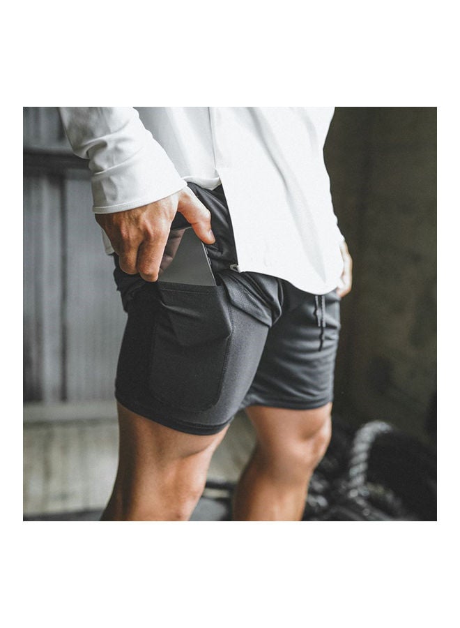 Generic 2-In-1 Workout Running Shorts  - Image 5