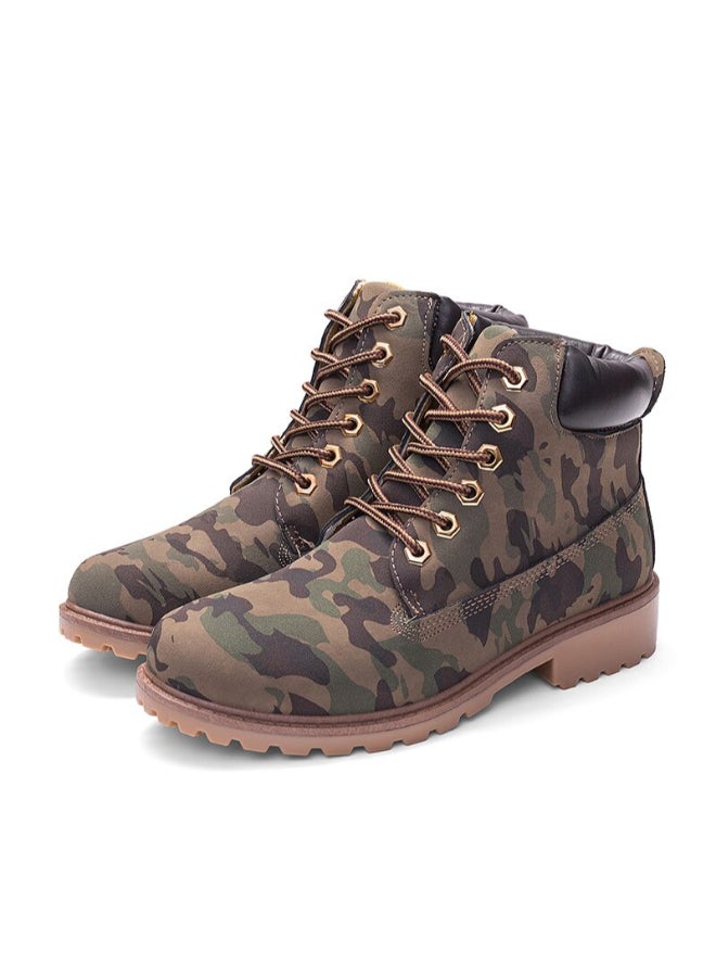 High Top Stylish Ankle Boots Multicolour  - Image 1