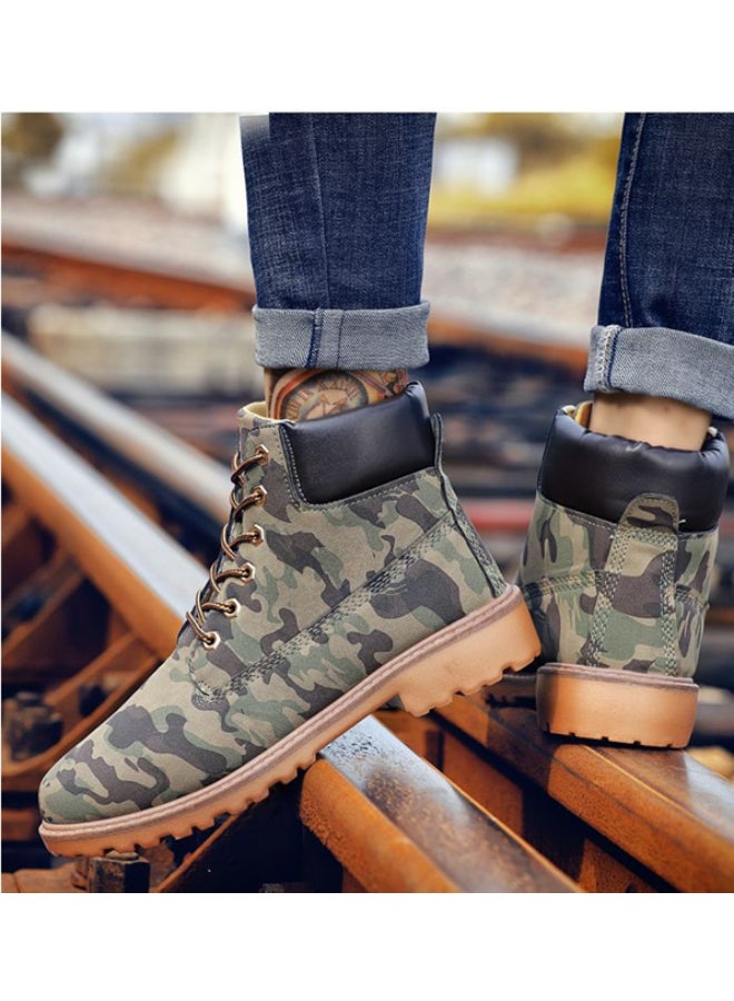High Top Stylish Ankle Boots Multicolour  - Image 2