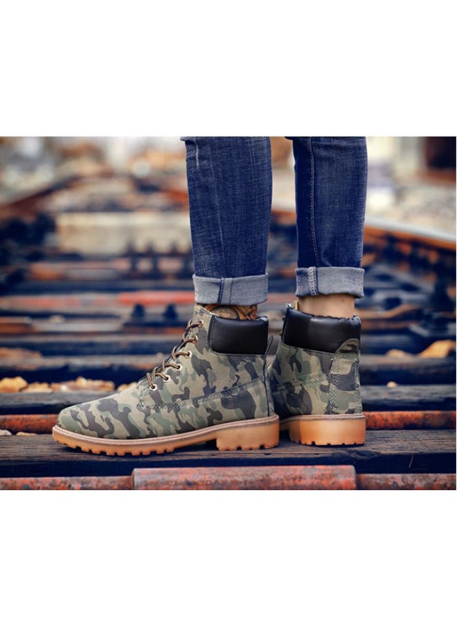 High Top Stylish Ankle Boots Multicolour  - Image 3