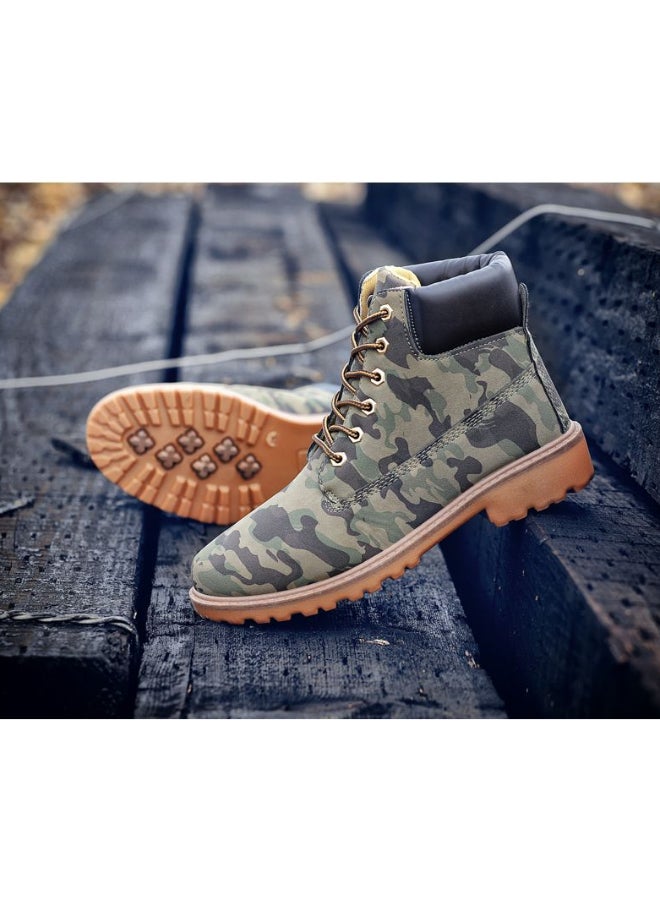 High Top Stylish Ankle Boots Multicolour  - Image 5