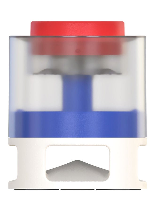 Automatic Pet Feeder Food Dispenser Blue/White/Red 18.00x14.60x14.60cm - Image 1