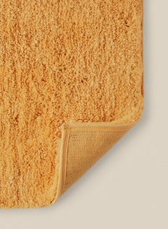Noon East Bath Mat - 100% Polyester 1500 GSM - Urban Living Charisma Bathroom Mat - Hot Melt Backing - Soft And Cushion Gold 40 x 60cm  - Image 3