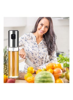 Generic Glass Spray Bottles Olive Oil Sprayer for Cooking Multicolour 100ml  - Image 3