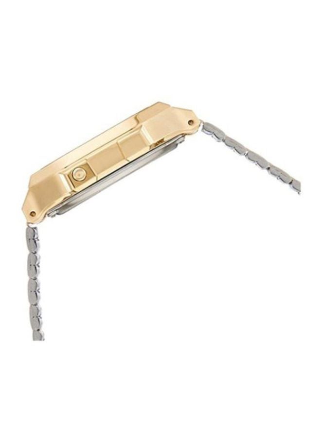 كاسيو ساعة يد رقمية كلاسيكية طراز A-500WG-1DF مقاس 34 مم - لون ذهبي للرجال - Image 3