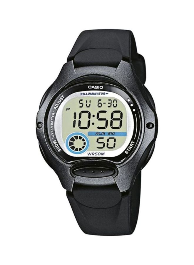 CASIO - Boys' Water Resistant Digital Watch LW-200-1BVEF - 38 mm - Black - Image 1