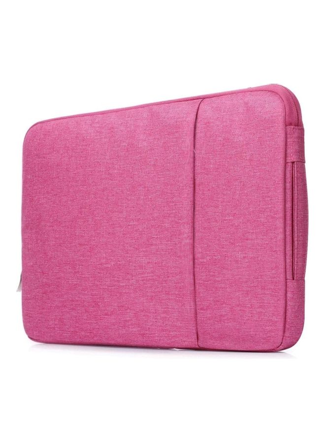 Fabric Sleeve Case Cover For Laptop Pouch Pink 