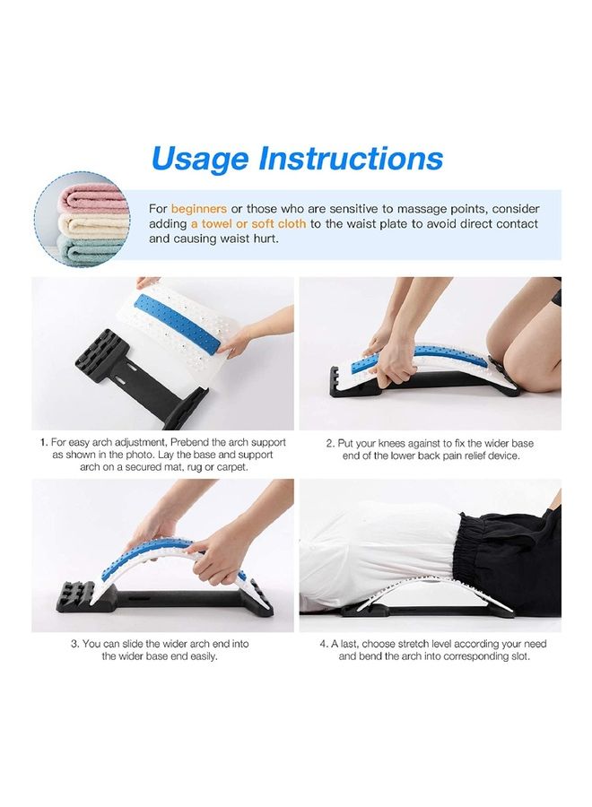 شو وو جهاز تمديد الظهر قابل للتعديل مزود بنقاط مغناطيسية - Image 3