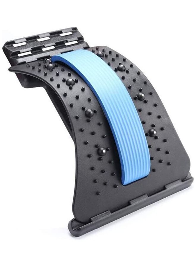 Adjustable Back Stretcher Device With Magnetic Points